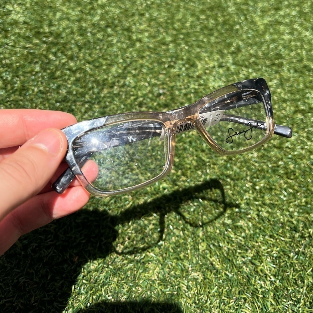 VTG 00’s / Y2K Sean John Clear Frame Eyeglasses - Picture 3 of 4